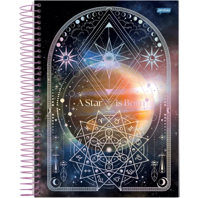 CADERNO ESP CD UNIVERSITÁRIO MYSTIC JANDAIA