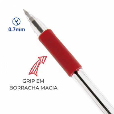 Caneta Esferográfica BPS Grip 0.7 -Pilot