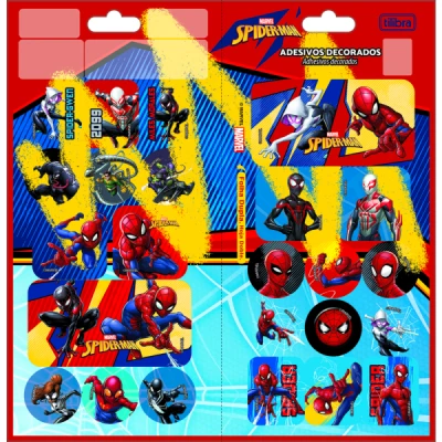 Adesivo Decorado Duplo Spider-Man