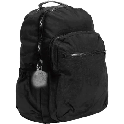 MOCHILA NAYLON 2 COMPART PRETA MC0100 BRW