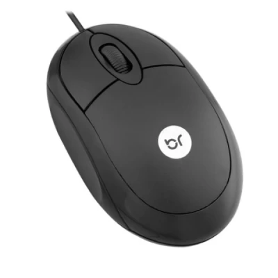 Mouse óptico usb Espanha preto 0106 Bright BT 1 UN