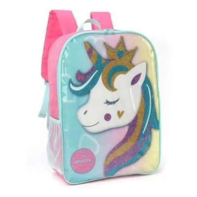 Mochila Escolar Infantil De Costas Unicornio Is37651 Luxcel