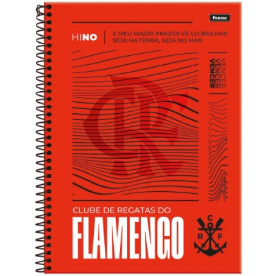 CADERNO ESP CD UNIVERSITÁRIO FLAMENGO FORONI